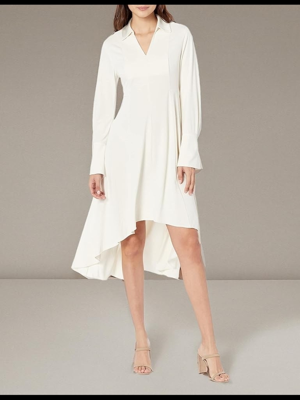 Rebecca Taylor Women's Off White Cupro Shirt Dress Size Small - New With Tags